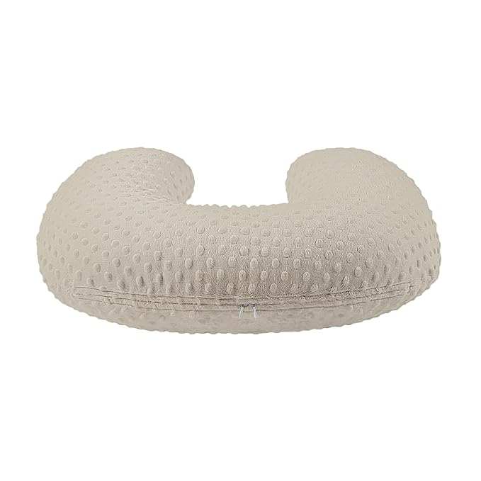 Nursing Pillow Cover, Breastfeeding Pillow Slipcover Snugly Fits for Nursing Pillow for Baby Boys and Girls, Premium Quality Microfiber, Ultra Soft Comfortable (Tidal Foam)