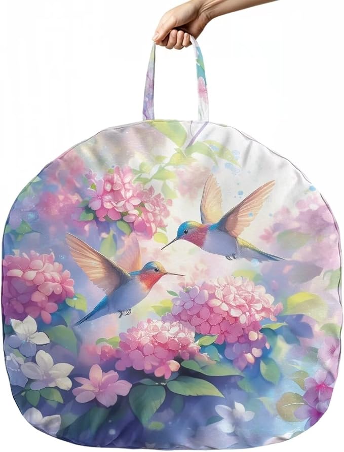 Elegant Hummingbird Nursing Pillow Covers for Breastfeeding Pillow Stretchy and Cozy Breastfeeding Pillow Slipcovers for Baby Girls Soft Breastfeeding Pillow Covers Fits for Infant Support