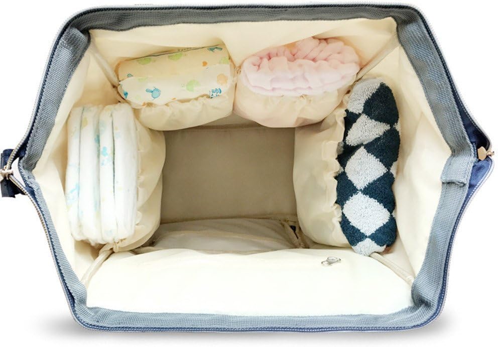 Land diaper bag multi-function waterproof travel backpack nappy bags insulated compartment pockets wipes pocket