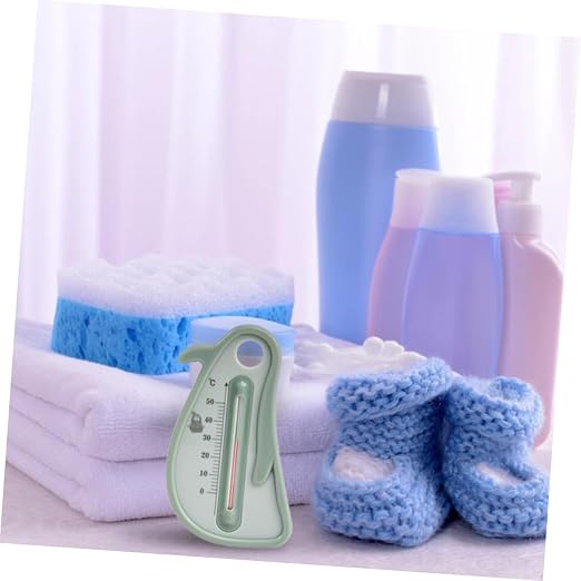 Bath Thermometer Penguin Shaped Water Temperature Monitor for Newborns and, Cartoon Floating Bath for Safe Bathing, Color Random Random Color