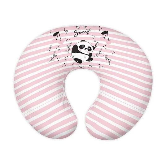 Panda Strip Nursing Pillow Cover for Breastfeeding Pillow, Ultra Soft and Cozy Nursing Pillow Slipcovers Good Choice for Mom or Baby