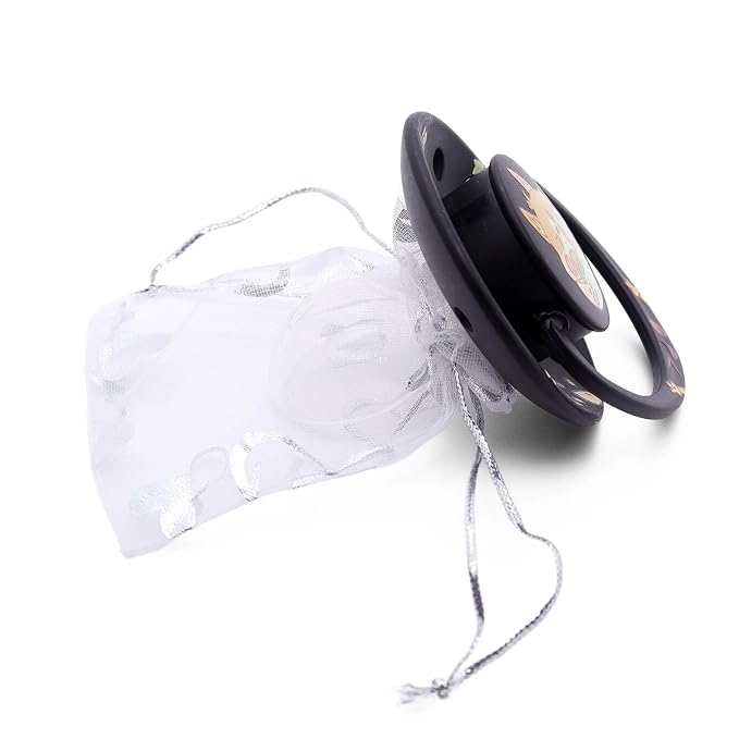 Big Shield Large Size Pacifier for Sleep: Pacifier for Adult with Paci Clips