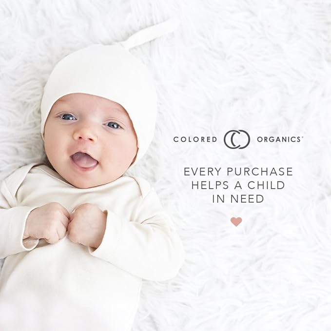 Colored Organics Baby Organic Cotton Swaddle - Infant Receiving Blanket - Lilla Muslin