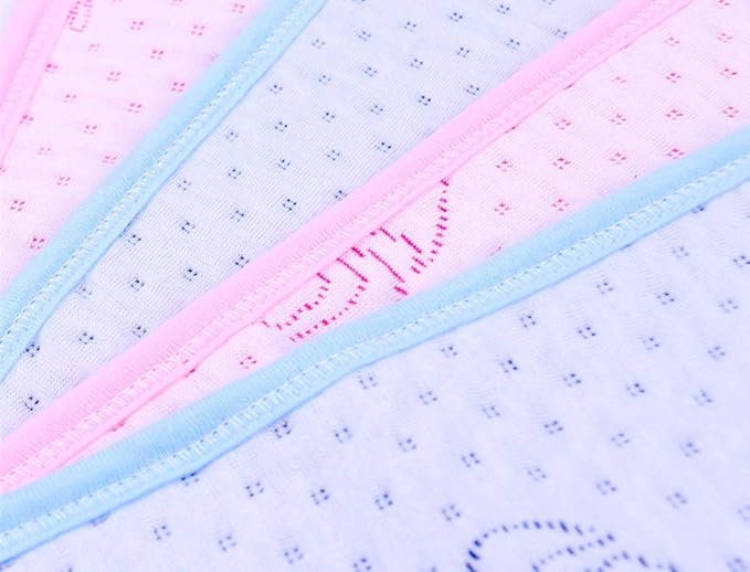 Monvecle Baby Infant Waterproof Cotton Changing Pads Washable Resuable Diapers Liners Mats Multi Pieces Pack (4pcs Bears-Small 18"x12")