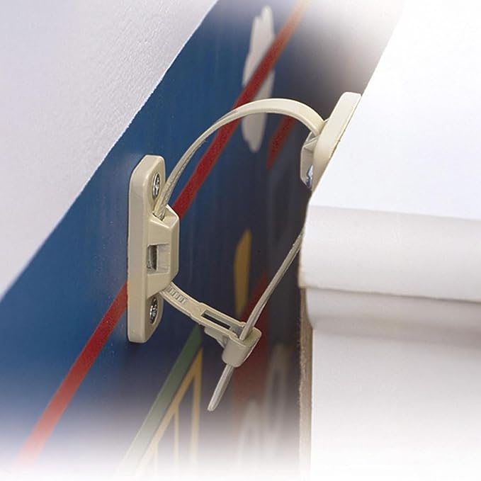 Mommy's Helper Tip Resistant Furniture Safety Brackets