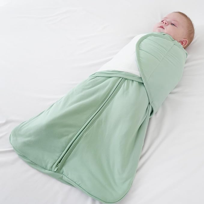 1.0 TOG Swaddle Sleep Sack, Adjustable Wearable Blanket for Infants and Newborns 0-3 Months, Perfect for New Moms, X-Small