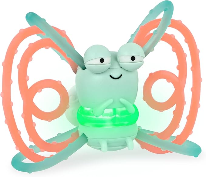 B. toys ??Sensory Teether ??Glowing Firefly Toy ??Light ??up Baby Toys ??Interactive Teething Toy for Babies ??3+ Years Months ??Spark Buddy