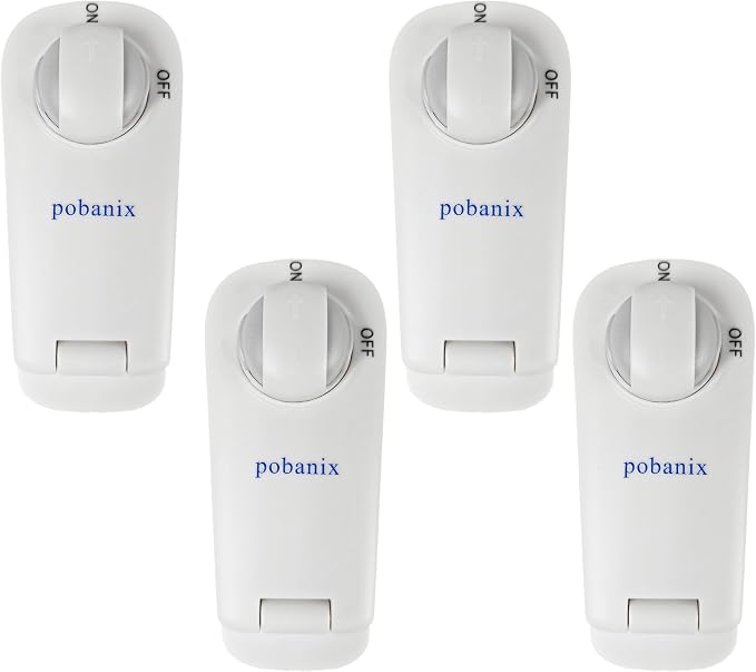 Baby Safety Cabinet Locks 4Pack – Multi-Use Child Proof Latch for Fridge, Oven, Drawer & Bathroom Cupboards, Strong 3M Stick-On Design, No Screws Kitchen Safety Locks (White)