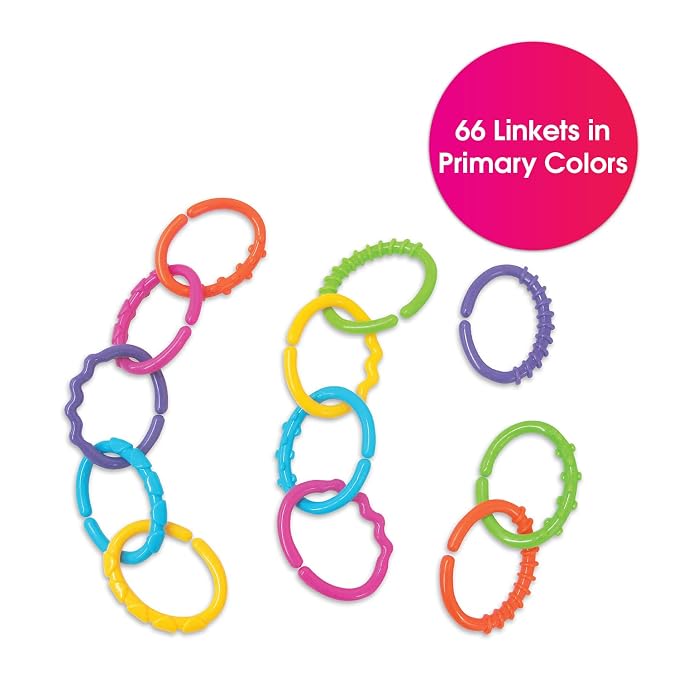 Edushape Linkets Jumbo Set 66 Pieces
