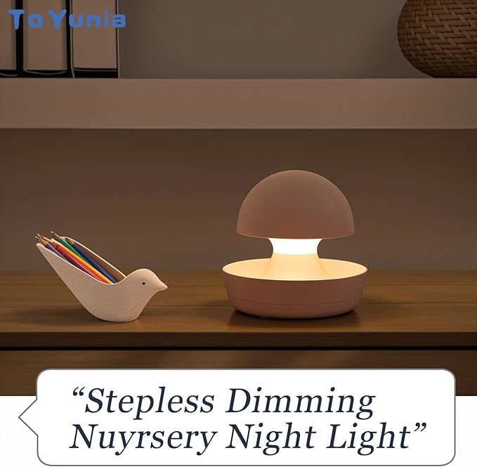 Nursery Night Light for Kids Girls Night Light,1 Pack, 4000K Warm Pink