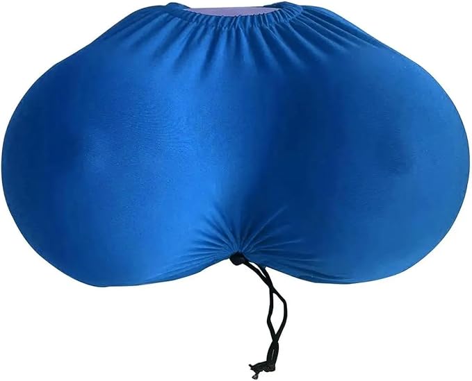 Comfort Chest Pillow Breast Cushion Breast Pillow Back Pillow Chest Cushion Side Sleeping Pillow (Color : Blue)