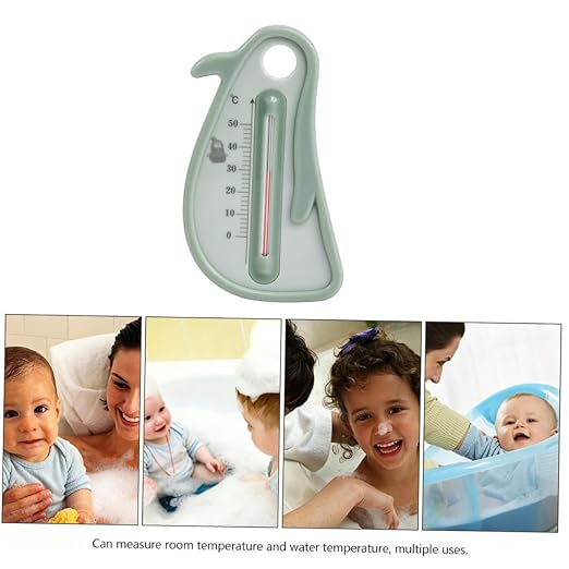 Bath Thermometer Penguin Shaped Water Temperature Monitor for Newborns and, Cartoon Floating Bath for Safe Bathing, Color Random Random Color