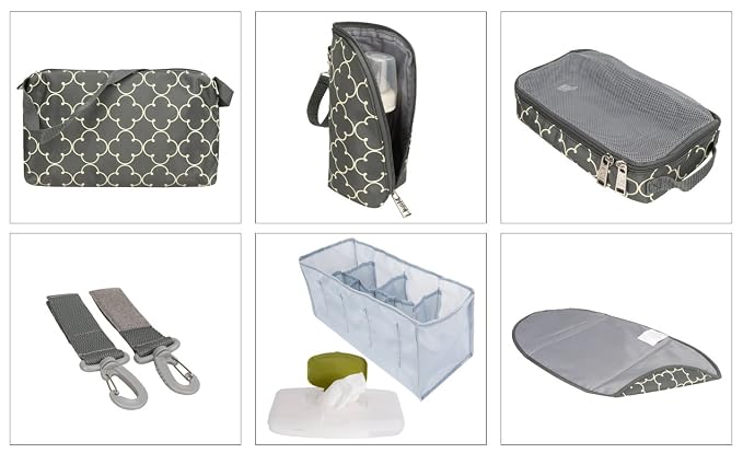 SoHo Grand Central Station Diaper Bag (Green)