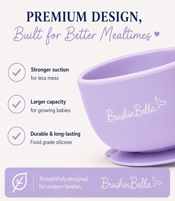 Baby Feeding Supplies - Complete Baby Feeding Set with Baby Plate, Baby Spoons First Stage, Silicone Bib and Snack Cup - Infant Eating Utensils and Baby Bowl with Suction