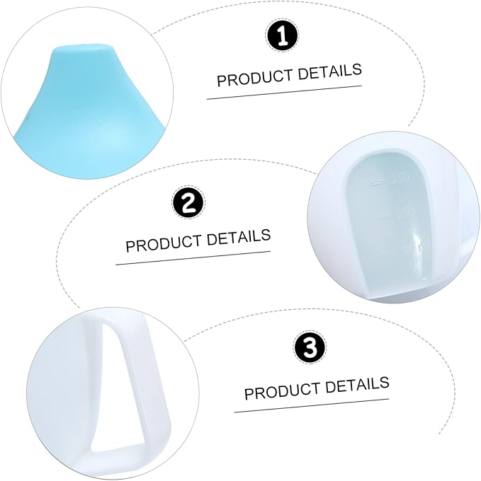 SHOWERORO 2pcs Drinking Cups with Handles Bite Resistant Duckbill Spout Sippy Cups for Independent Transition Trainer Bottles for for Nursery and School Use