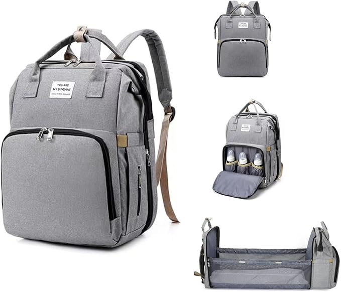 Diaper Baby Bag Backpack Changing Pad Nursing Shower Tote Baby Bottle Bag Waterproof Large Capacity,Baby Registry Search,Newborn Essentials