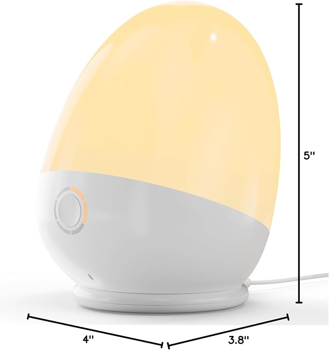 Night Light for Kids, Baby Night Light with Touch Control, Feeding Timer, 3 Color Temperatures. Dimmable and Rechargeable Kids Night Light Up to 200H. Gifts for Baby Nursery Toddler