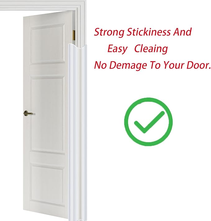 Door Pinch Guard Baby Proofing, Door Hinge Cover, Door Protector for Kids Finger Safety, Door Finger Pinch Guards Heavy Duty, Door jam Shield,JuneSisters 2