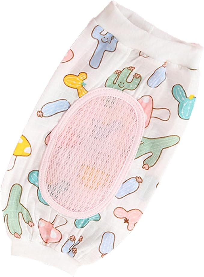 Baby Breastfeeding Arm Pillow Sweat Absorbent Cervical Spine Protection for Infant 0-12 Months Gauze Material (Yellow) (Pink)