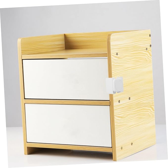 Tofficu Boy Girl Safety Locks Cabinet Locks for Boy Girl Babyproof Easy to Install Stylish Design