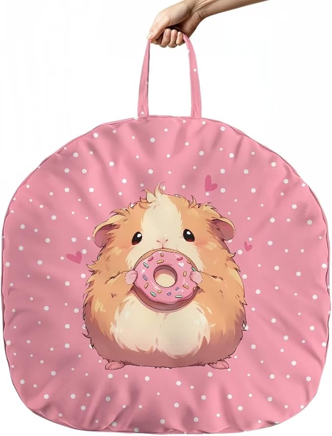 Cute Guinea Pig Nursing Pillow Cover for Breastfeeding Pillows Breastfeeding Pillow Slipcovers for Baby Boys & Girls Ultra Soft Infant Nursing Pillowcase for Newborn