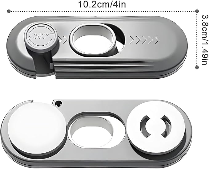 Refrigerator Locks Child Proof Fridge Locks with Sticky Adhesive for Baby Children Kids Safety Locks for Doors Closet Oven Cabinet Drawer 2pcs