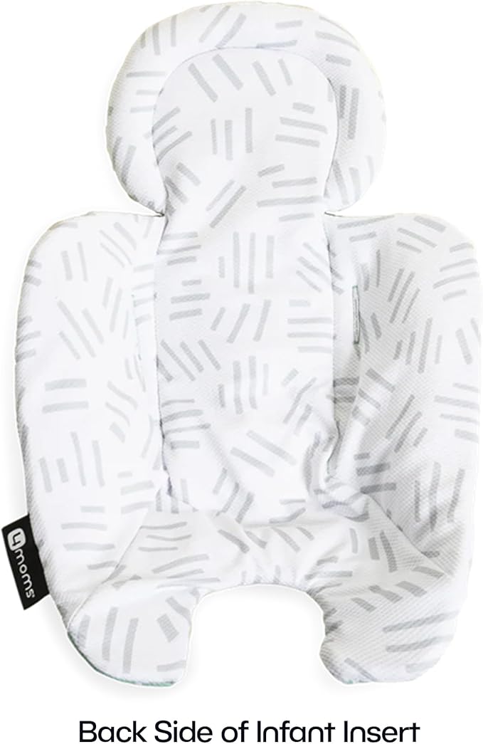 4moms RockaRoo and MamaRoo Infant Insert, Machine Washable, Cool Mesh Fabric, Reversible Design, Mint