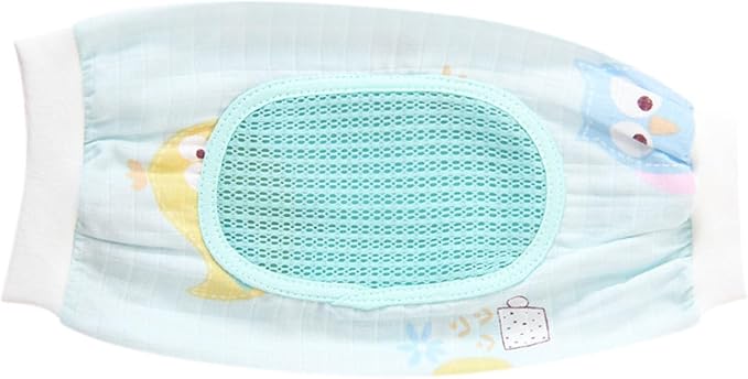 Baby Breastfeeding Arm Pillow Sweat Absorbent Cervical Spine Protection for Infant 0-12 Months Gauze Material (Yellow) (Green)