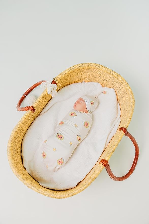Copper Pearl Large Premium Knit Baby Swaddle Receiving Blanket 'CoComelon'