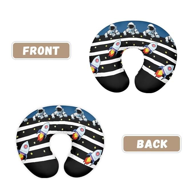 Astronaut Nursing Pillow Cover for Baby Boys Girls, Comfortable Breastfeeding Pillowcase for Newborn Baby Girls Boys Easy to Clean