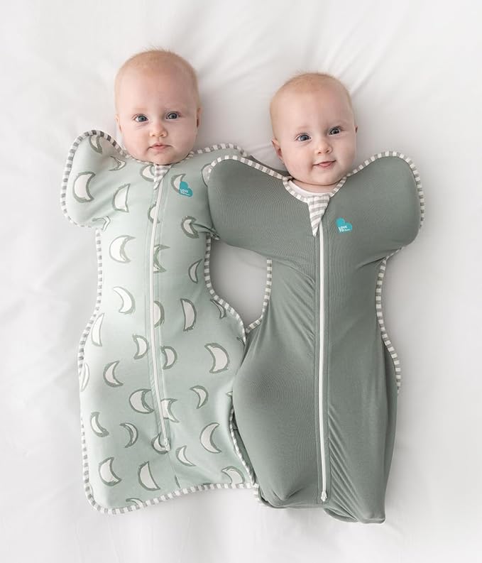 Love to Dream Swaddle UP, Baby Sleep Sack, Self-Soothing Swaddles for Newborns, Improves Sleep, Snug Fit Helps Calm Startle Reflex, New Born Essentials for Baby, 1.0 TOG, Newborn 5-8.5 lbs, Deep Olive