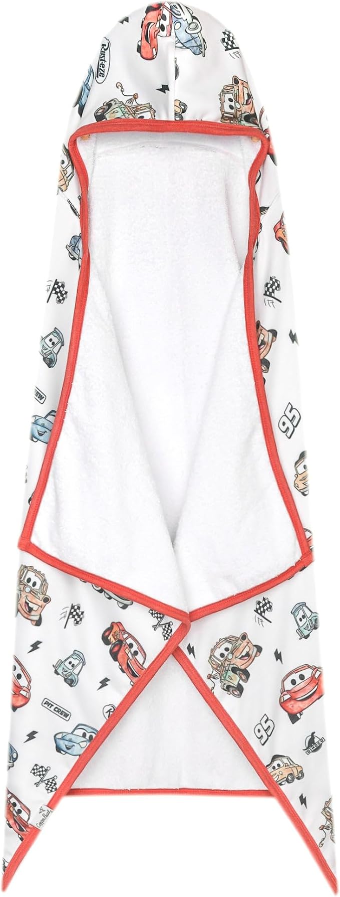 Copper Pearl Disney Pixar Cars Premium Big Kid Hooded Towel