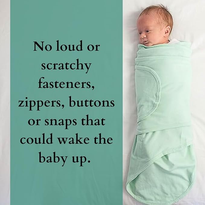 Miracle Blanket Swaddle Wrap – Help Your Newborn Sleep Longer – Soft & Secure Sleep Sack for Infants – Easy-to-Use Swaddling Blanket for a Calm Baby (Owls with Purple Trim)
