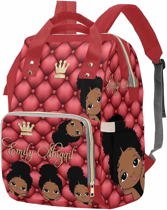 D-Story Personalized Name Compartment Custom Name Backpack For Girls Personalized Baby Bag Customized Gift Customized Gift