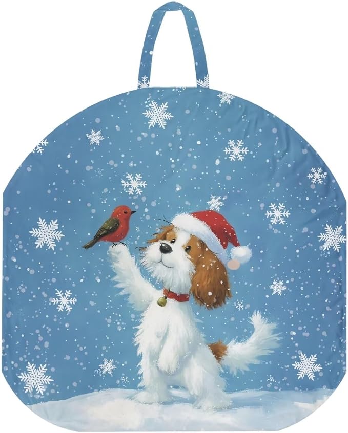 Christmas Puppy Nursing Pillow Cover Breastfeeding Nursing Pillow Slipcovers Super Soft for Breastfeeding Moms Support for Breastfeeding Bottle Feeding and Bonding