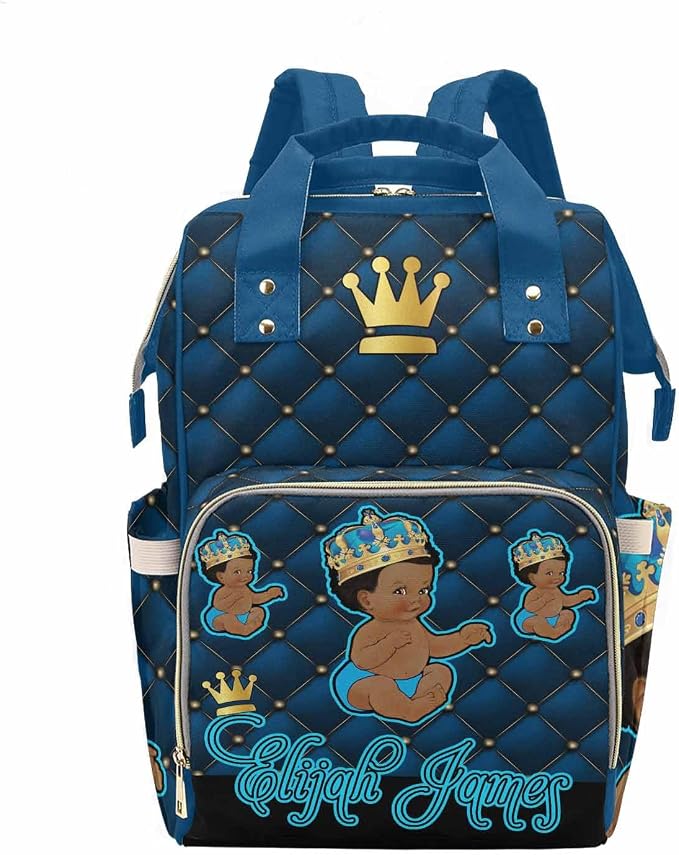 D-Story Personalized Name Customized Name Fashion Compartment Customize Diaper Bag Personalized Diaper Bags For Girls