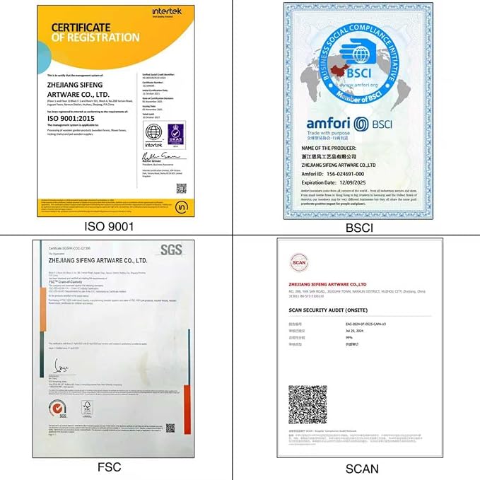 Dog Fence Indoor,Dog Gate Indoor for Doorway pet gate -6-Panel Freestanding, Hallways, House or Stairs -120x24-Inch Retractable Foldable Expandable Wood Pet by SFJC (Brown) ﻿
