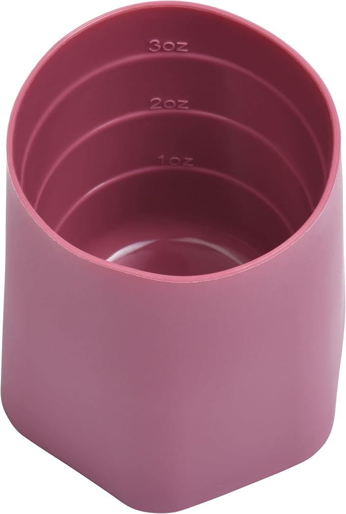 Tiny Twinkle Training Cup 2 Pack - Silicone Cups for Independent Drinking for Baby and Toddler, Baby Led Weaning Supplies Soft Open Cup For Baby (Pink, Burgundy)