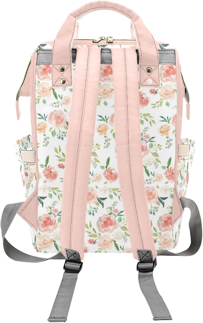 Custom Diaper Bag for baby Customized Antlers Deer Baby Bag Personalized Nursing Bags with Name Custom Name Mommy Daypack Bag Tote Bag Gifts for Travel Outside Daily Use