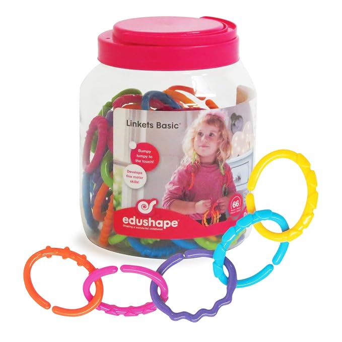 Edushape Linkets Jumbo Set 66 Pieces