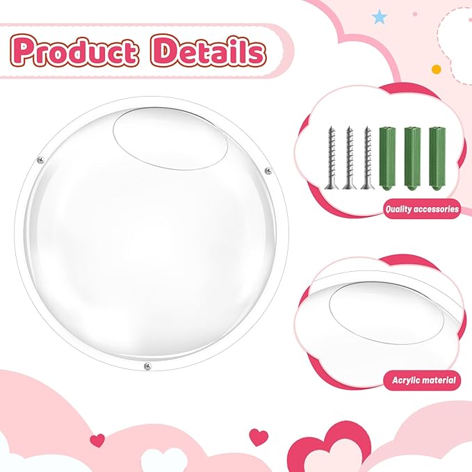 Acrylic Toy Dispenser for Wall, Acrylic Wall Organizer Toy Storage Display with Back Panel Hanging Clear Holder for Blocks, Snacks, Cars