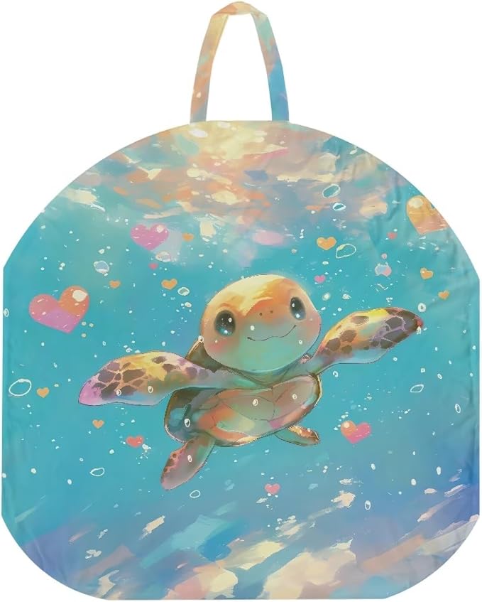 Sea Turtle Nursing Pillow Cover Breastfeeding Pillow Slipcover for Baby Boys & Girls Nursing Pillow Case for Newborn Soft Fabric Fits Snug On Infant Pillow Not Included