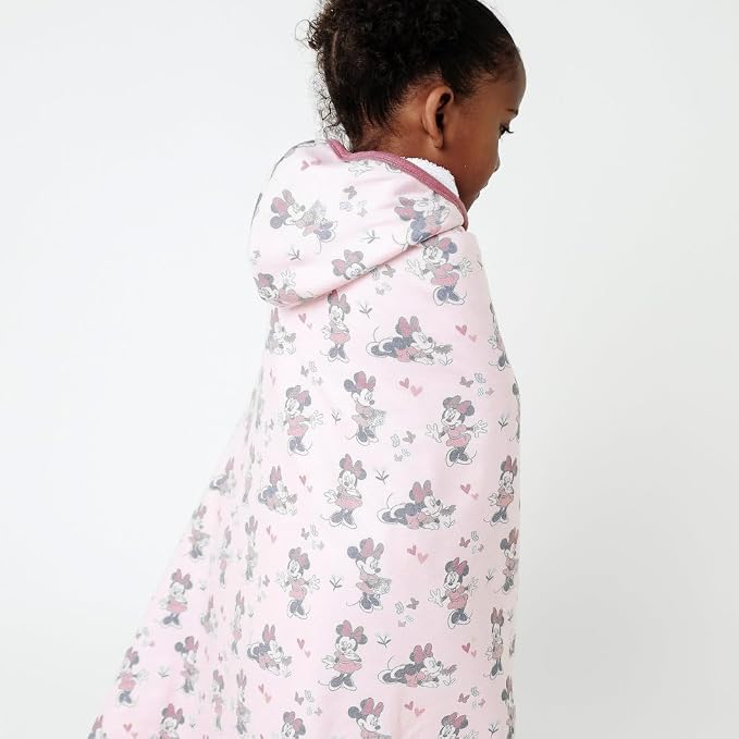 Copper Pearl Premium Big Kid Hooded Towel Minnie Mouse