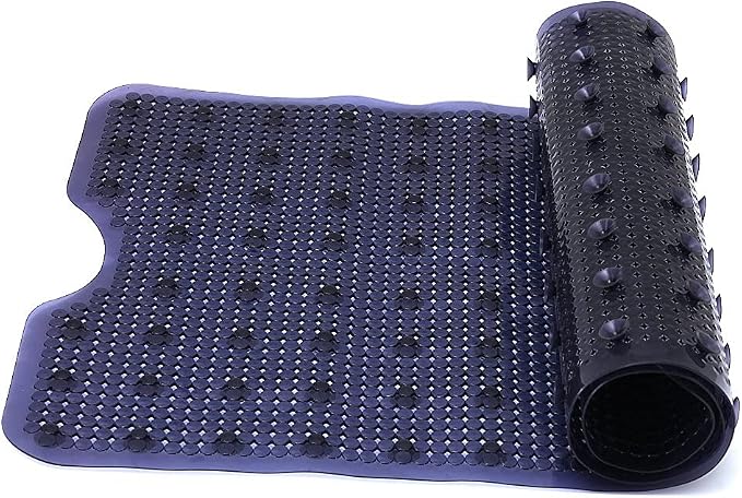 Non-slip Bathtub Mat Extra Long 40"x16"(for Smooth Non-Textured Tubs Only), Machine Washable Bath Tub Shower Mat with Suction Cups for Bathroom Bathtub Shower Stall