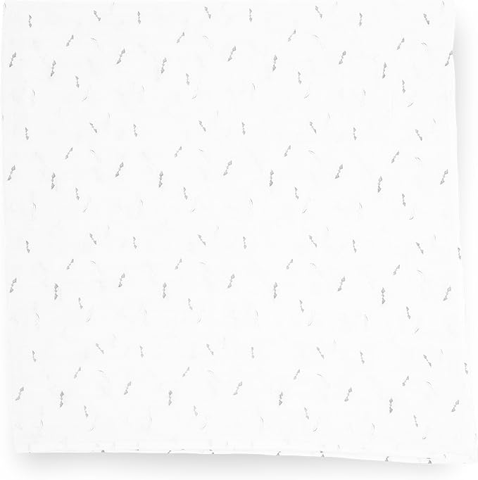 Little Unicorn Premium Cotton Swaddle Baby Blanket | Breathable Fabric | for swaddling, Play, Nursing & More (Bats)