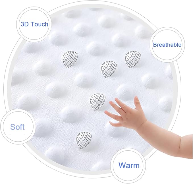 Construction Truck Minky Baby Blanket for Boys, 29.5'' x 39.3'' Soft Plush Receiving Blanket with Double Layer Dotted Backing for Newborn Nursery Crib Shower Gift