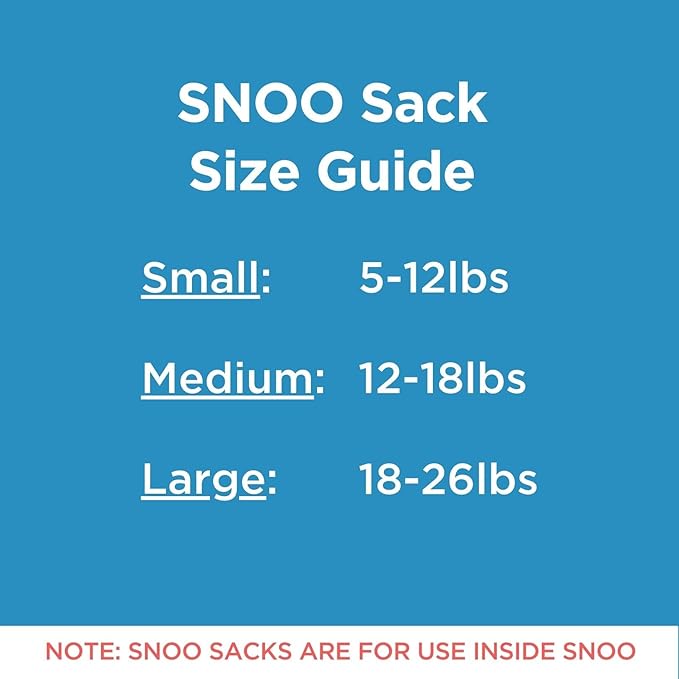 Happiest Baby SNOO Sleep Sack - 100% Organic Cotton Baby Swaddle Blanket - Doctor Designed Promotes Healthy Hip Development (Graphite Stars, Large)