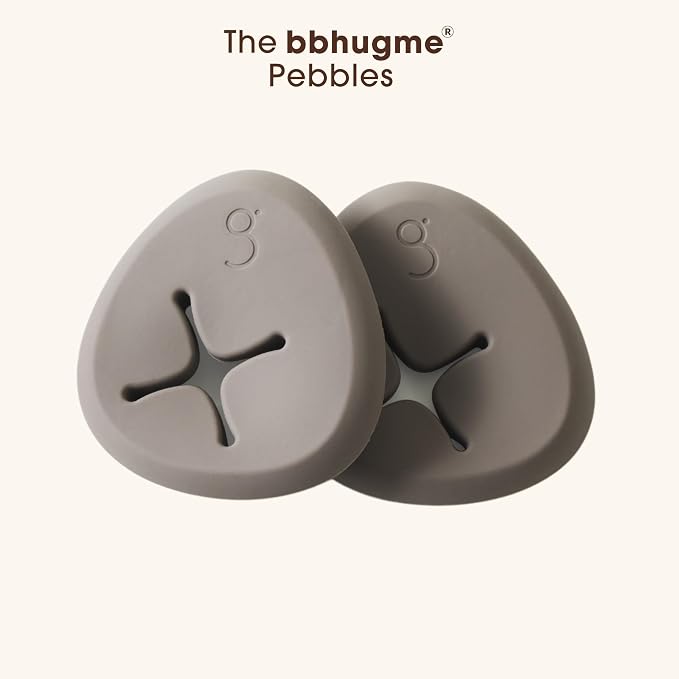 bbhugme Extra Replacement 100% BPA-Free Silicone Pebbles for Pregnancy or Nursing Pillow, Stone