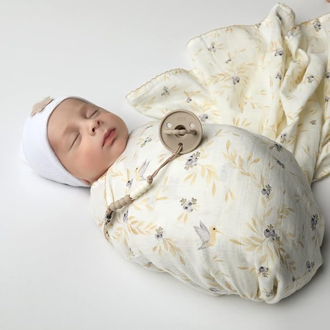 Ladore Baby Gifts Swaddle Blanket & Cloth Set (Vine/Boys)