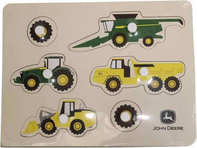 John Deere Wooden Equipment Puzzle - LP87307